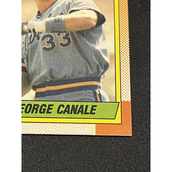 George Canale Milwaukee Brewers 1990 Topps Baseball Card - Picture 4 of 6